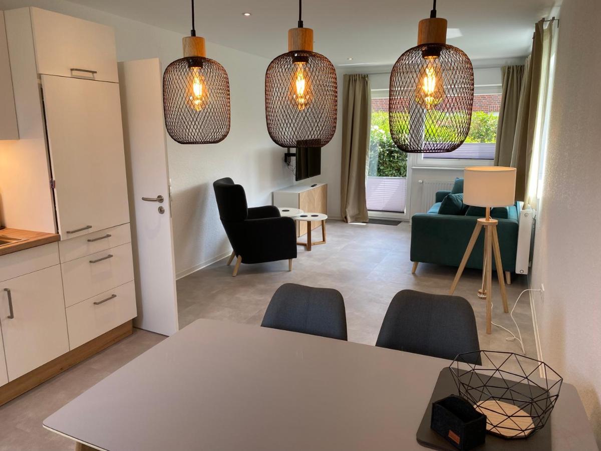 Ferienwohnung Seestern - Haus Seeschwalbe Schillig Exterior foto